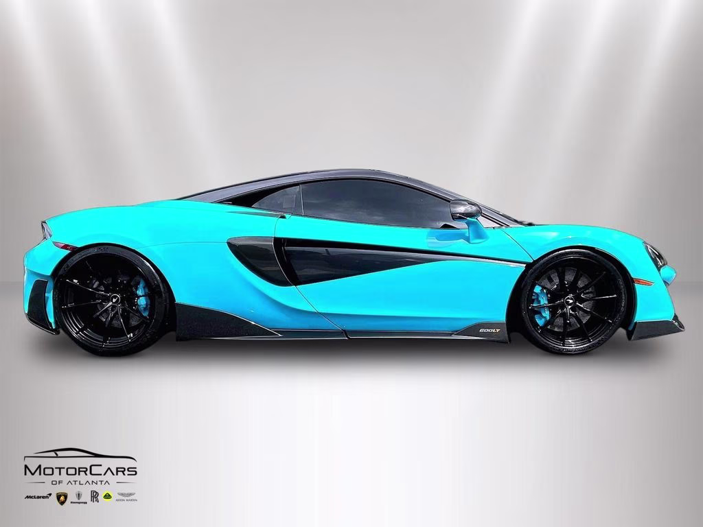 2019 Curacao Blue McLaren 600LT MSO Fistral Blue RWD Coupe