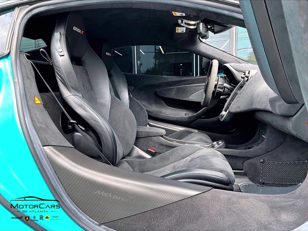 2019 Curacao Blue McLaren 600LT MSO Fistral Blue RWD Coupe