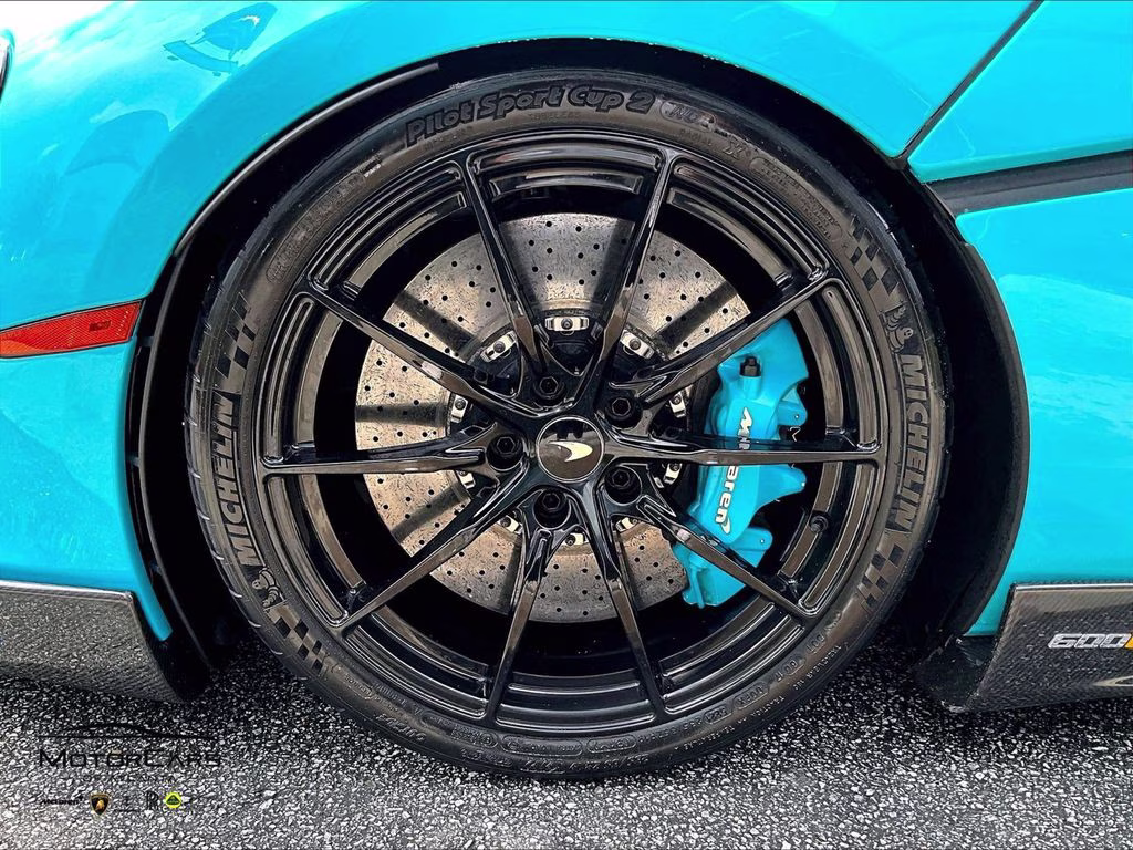 2019 Curacao Blue McLaren 600LT MSO Fistral Blue RWD Coupe