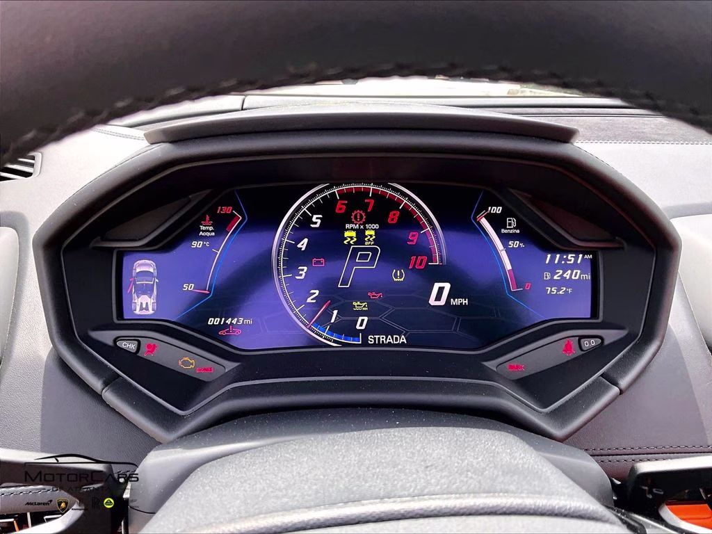 2023 Arancio Borealis Metallic Lamborghini Huracan EVO Spyder RWD Convertible
