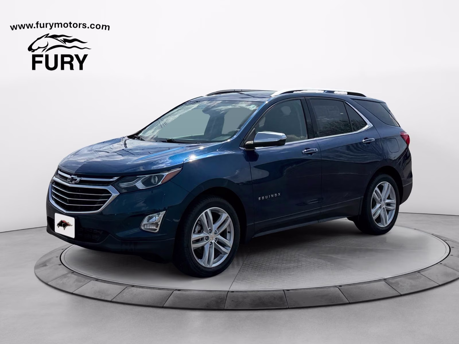 2020 Pacific Blue Metallic Chevrolet Equinox Premier AWD SUV