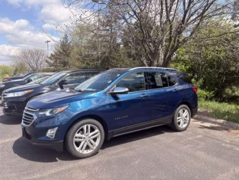 2020 Pacific Blue Metallic Chevrolet Equinox Premier AWD SUV