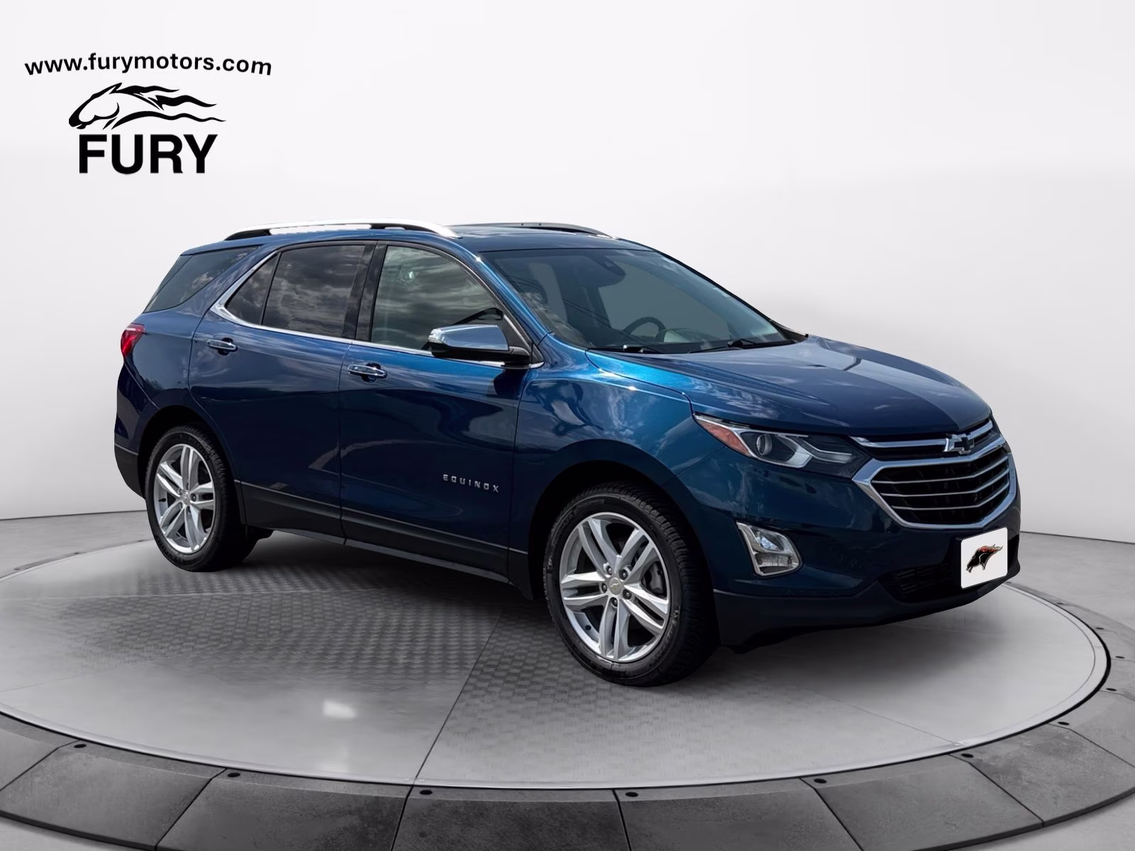 2020 Pacific Blue Metallic Chevrolet Equinox Premier AWD SUV