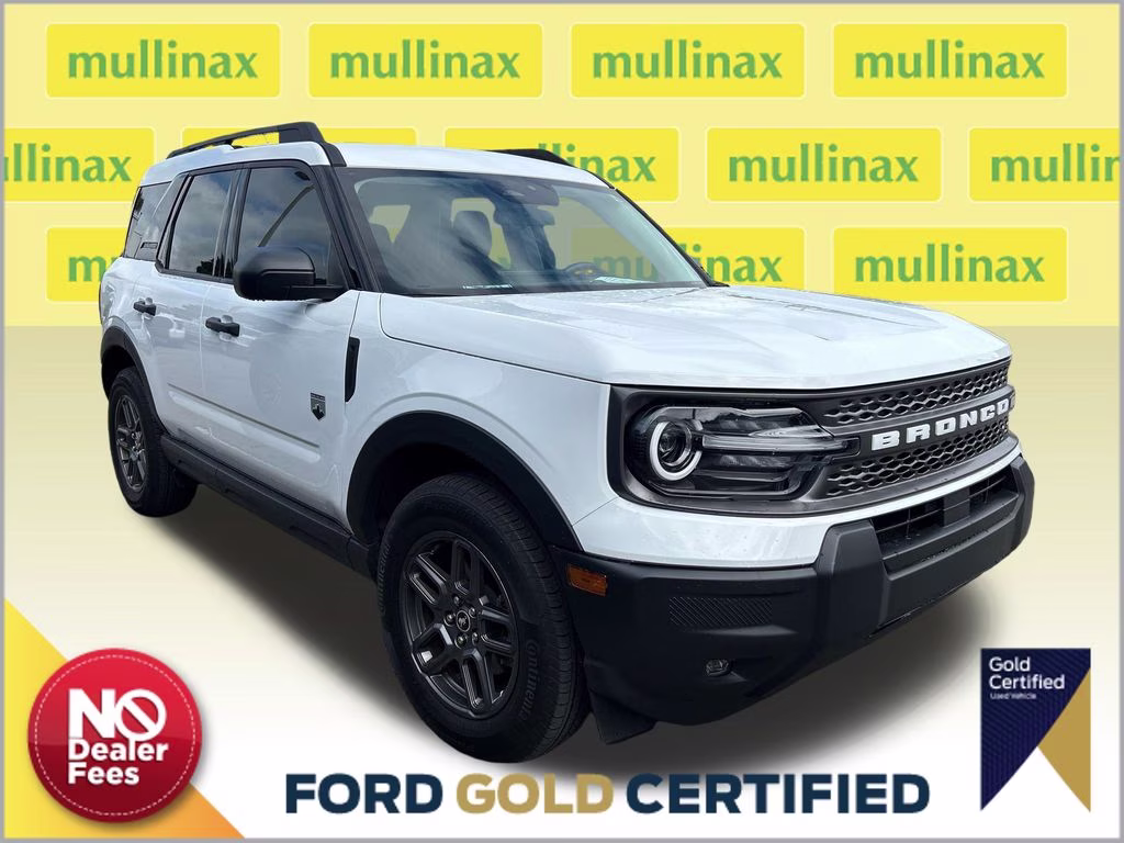 2025 Oxford White Ford Bronco Sport Big Bend 4X4 SUV