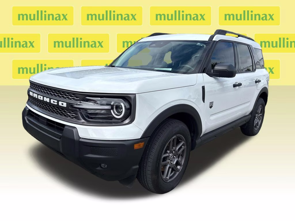 2025 Oxford White Ford Bronco Sport Big Bend 4X4 SUV