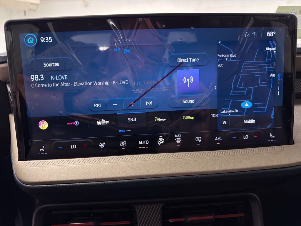 2026 AZURE GRAY TC Ford Maverick Lariat AWD Truck