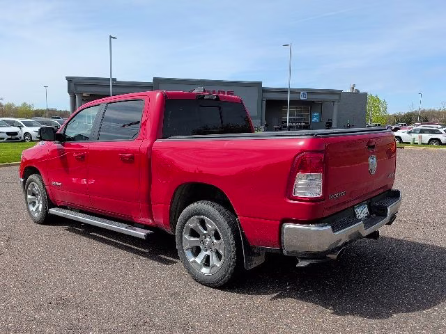 2021 Flame Red Clearcoat Ram 1500 Big Horn 4X4 Truck