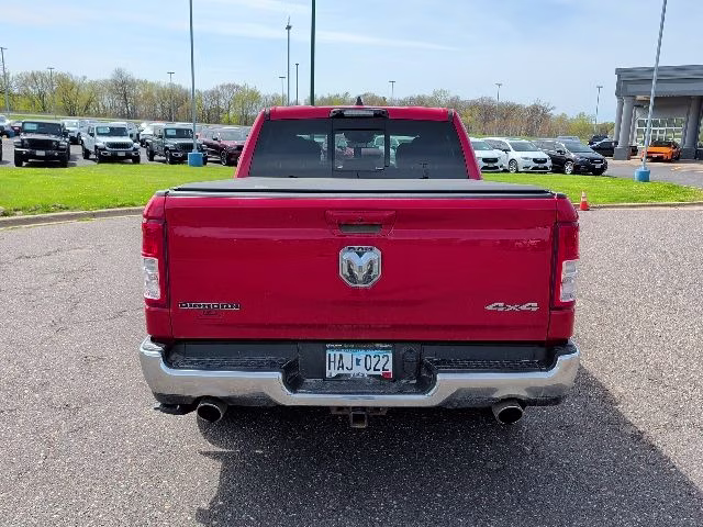 2021 Flame Red Clearcoat Ram 1500 Big Horn 4X4 Truck