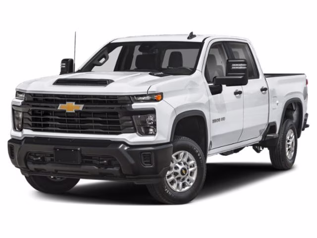 2026 Summit White Chevrolet Silverado 2500HD Custom 4X4 Truck