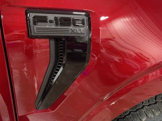 2026 Ruby Red Metallic Tinted Clearcoat Ford F-150 XLT Black Appearance 4X4 Truck