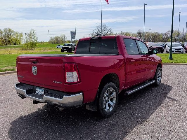 2021 Flame Red Clearcoat Ram 1500 Big Horn 4X4 Truck