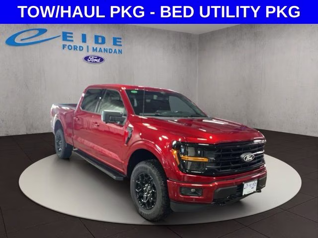 2026 Ruby Red Metallic Tinted Clearcoat Ford F-150 XLT Black Appearance 4X4 Truck