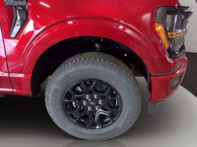 2026 Ruby Red Metallic Tinted Clearcoat Ford F-150 XLT Black Appearance 4X4 Truck