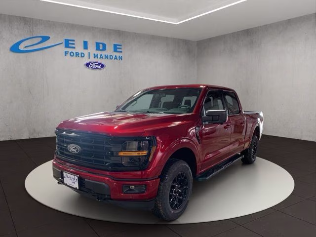 2026 Ruby Red Metallic Tinted Clearcoat Ford F-150 XLT Black Appearance 4X4 Truck