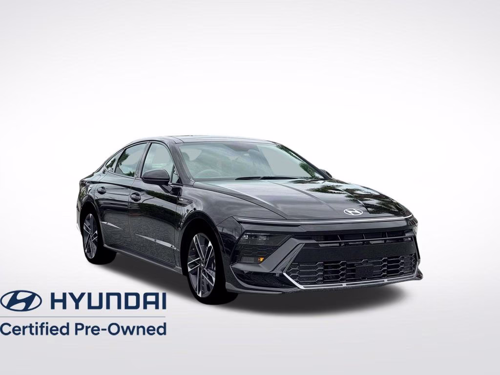 2026 Abyss Black Hyundai Sonata N Line FWD Sedan