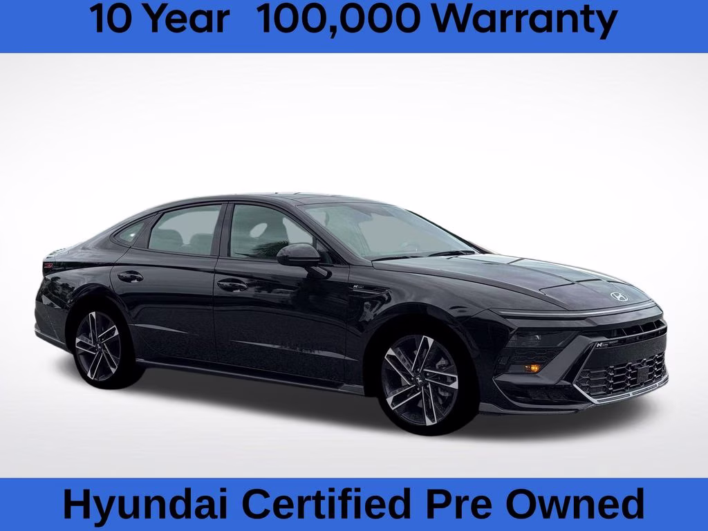 2026 Abyss Black Hyundai Sonata N Line FWD Sedan