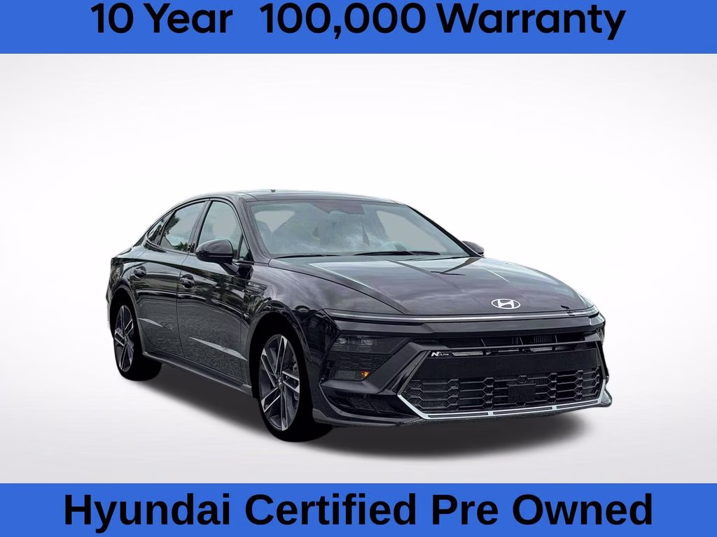 2026 Abyss Black Hyundai Sonata N Line FWD Sedan