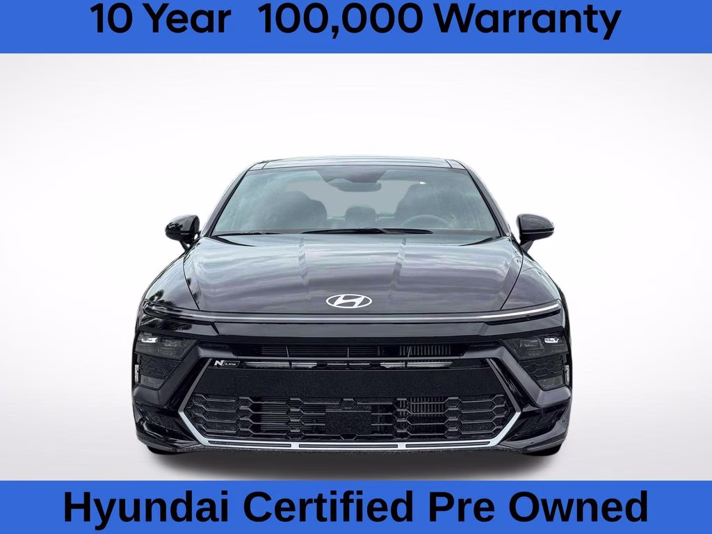2026 Abyss Black Hyundai Sonata N Line FWD Sedan