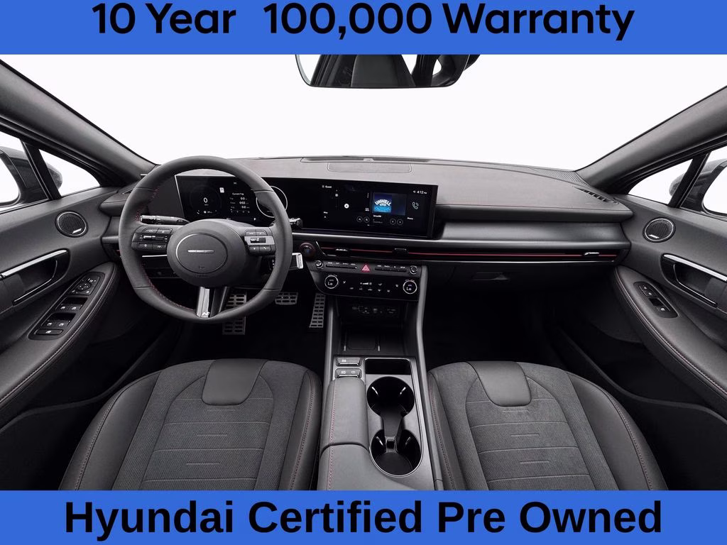 2026 Abyss Black Hyundai Sonata N Line FWD Sedan