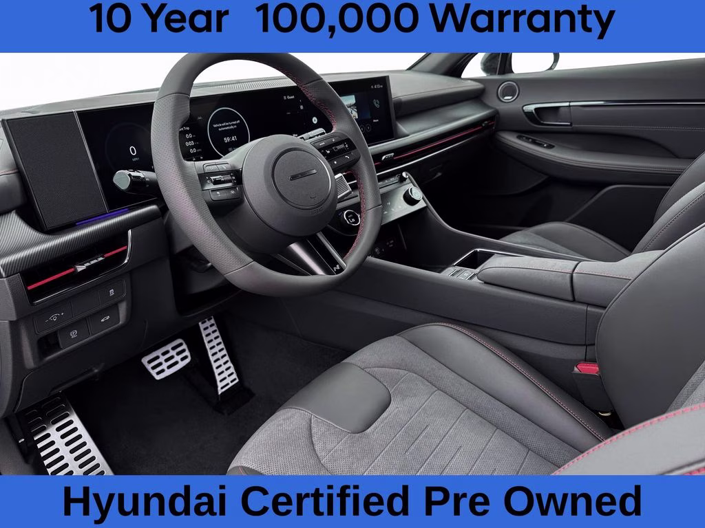 2026 Abyss Black Hyundai Sonata N Line FWD Sedan