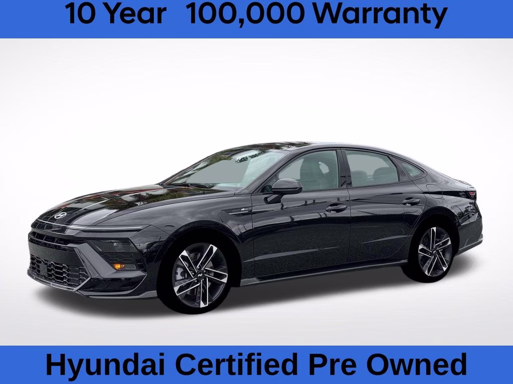 2026 Abyss Black Hyundai Sonata N Line FWD Sedan