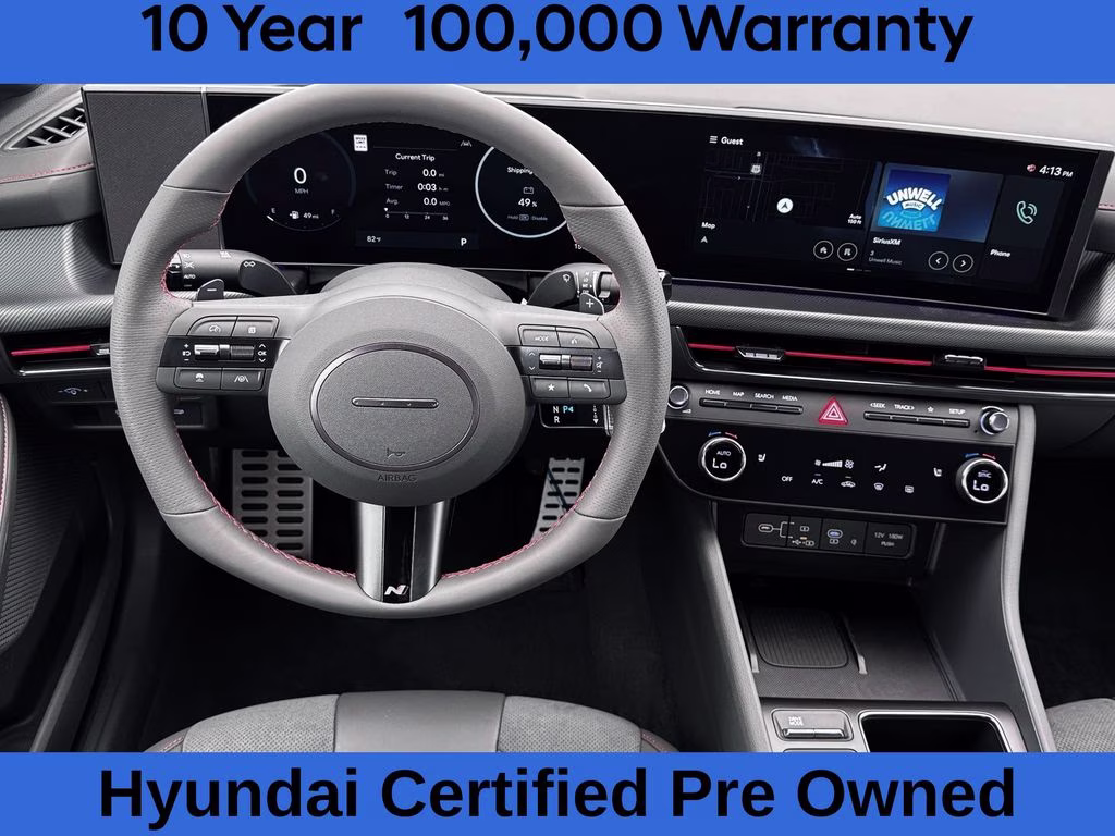 2026 Abyss Black Hyundai Sonata N Line FWD Sedan