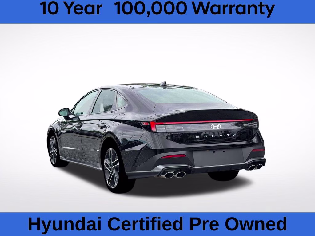2026 Abyss Black Hyundai Sonata N Line FWD Sedan