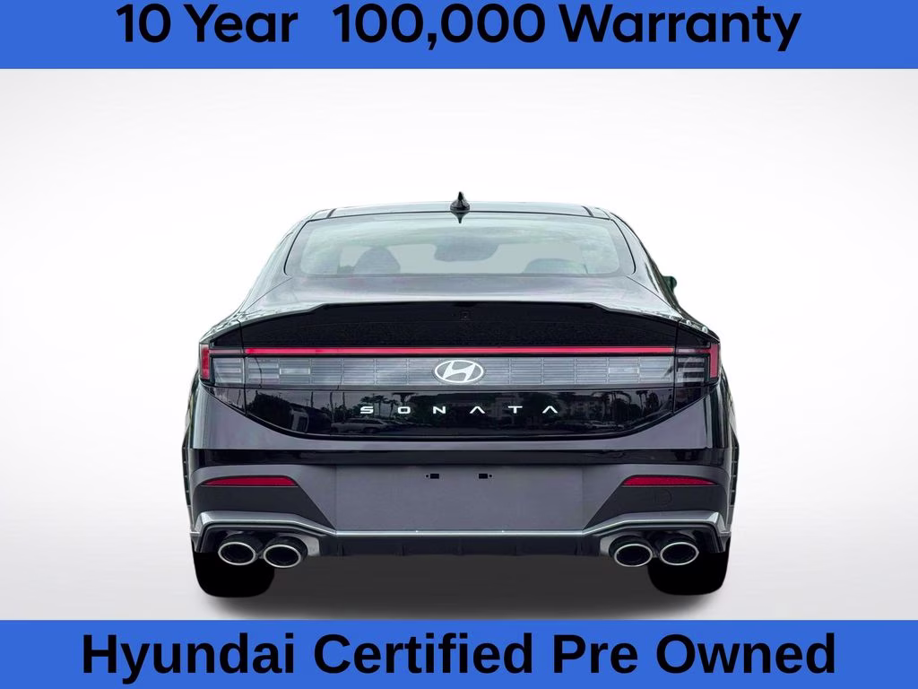 2026 Abyss Black Hyundai Sonata N Line FWD Sedan