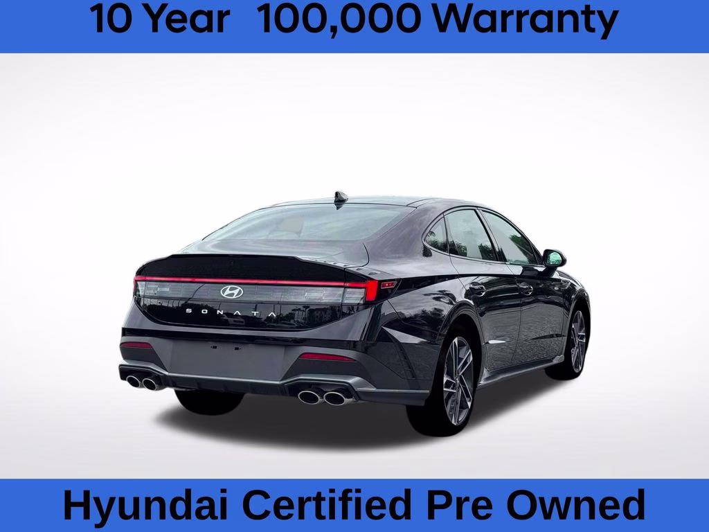 2026 Abyss Black Hyundai Sonata N Line FWD Sedan