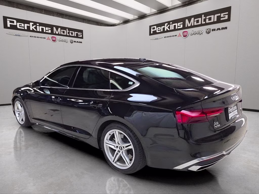 2022 Brilliant Black Audi A5 Sportback Premium Plus AWD Hatchback