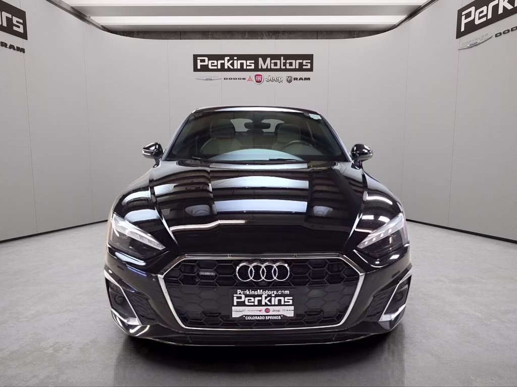2022 Brilliant Black Audi A5 Sportback Premium Plus AWD Hatchback