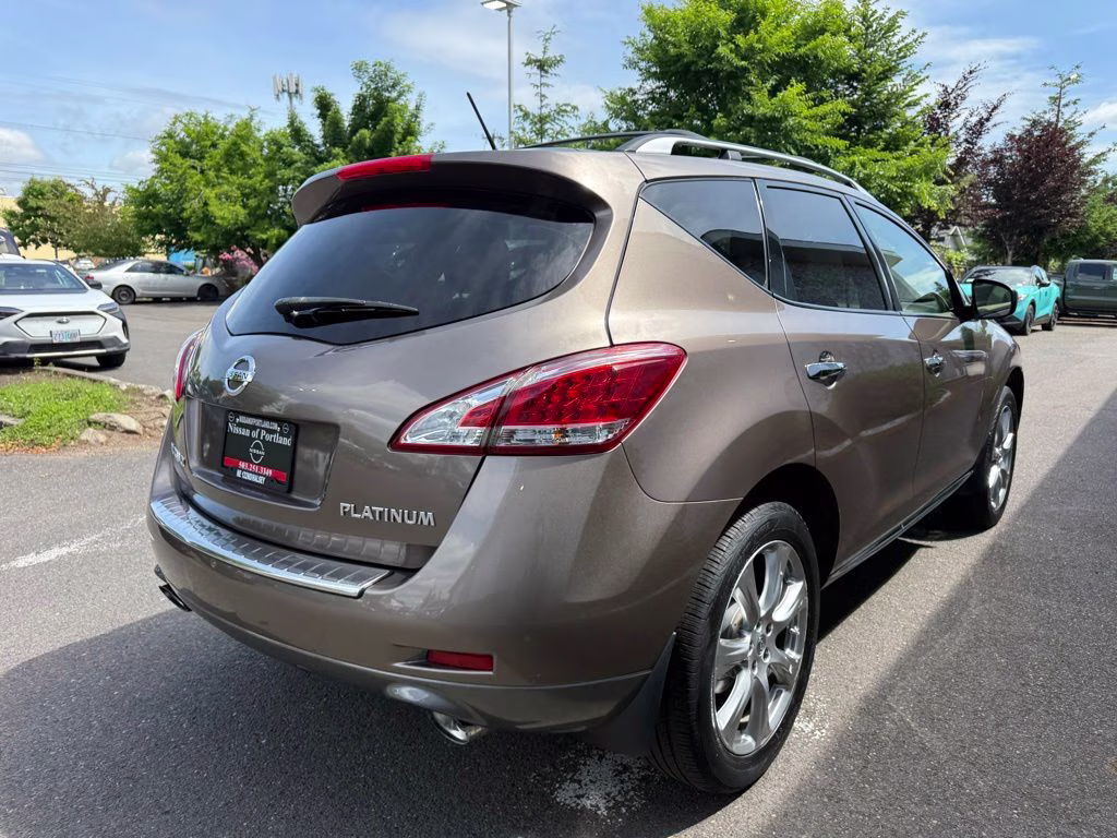 2014 Tinted Bronze Metallic Nissan Murano LE FWD SUV