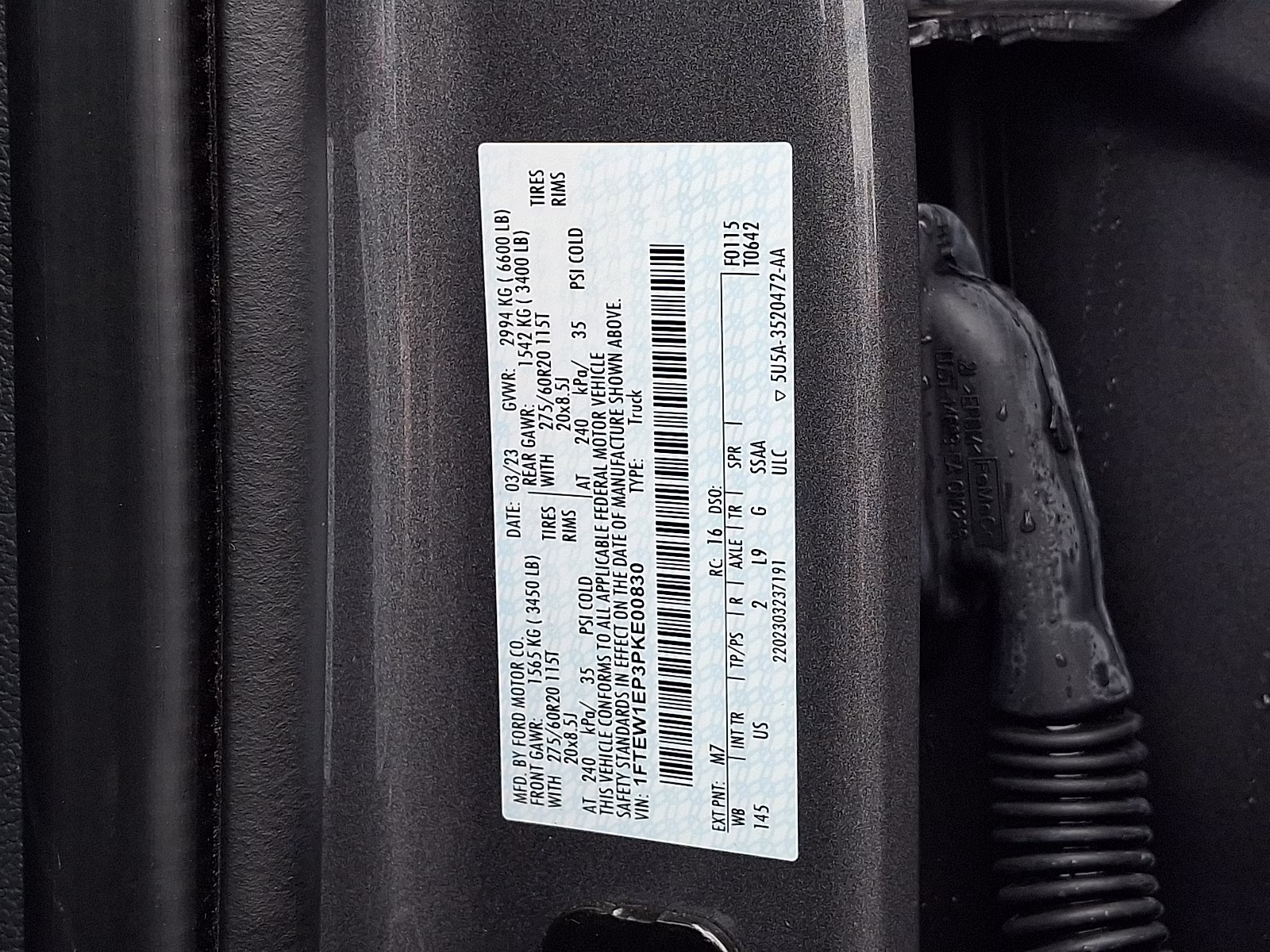 2023 Carbonized Gray Metallic - M7 Ford F-150 XLT 4X4