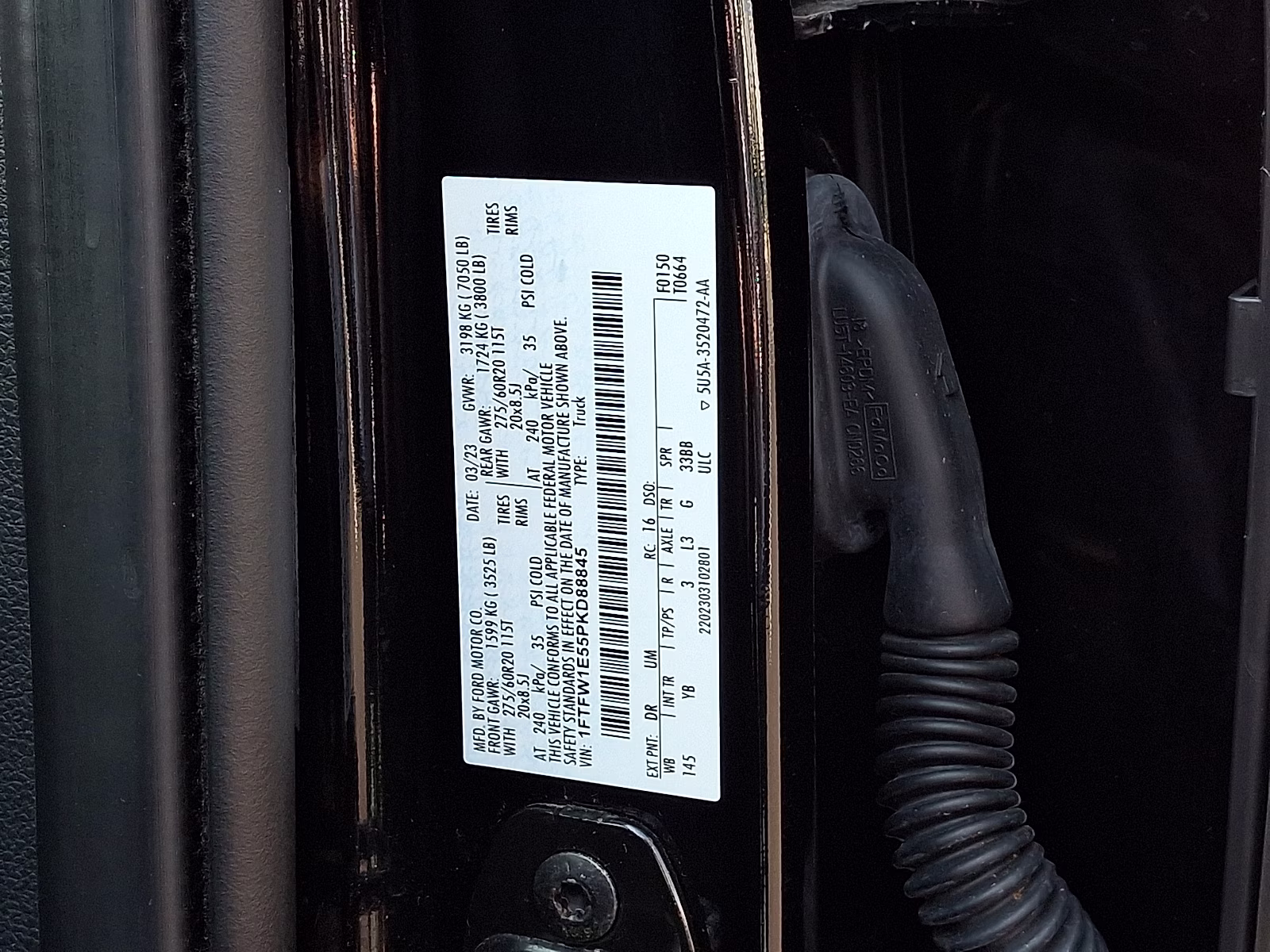 2023 Oxford White - YZ Ford F-150 XLT 4X4