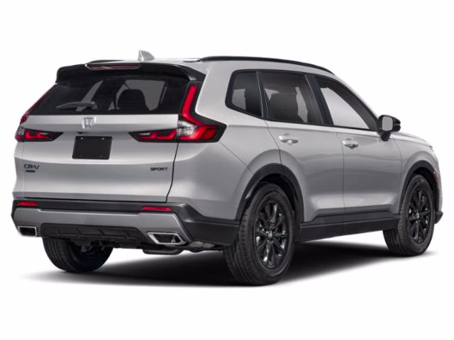 2026 Solar Silver Metallic Honda CR-V Hybrid Sport AWD SUV