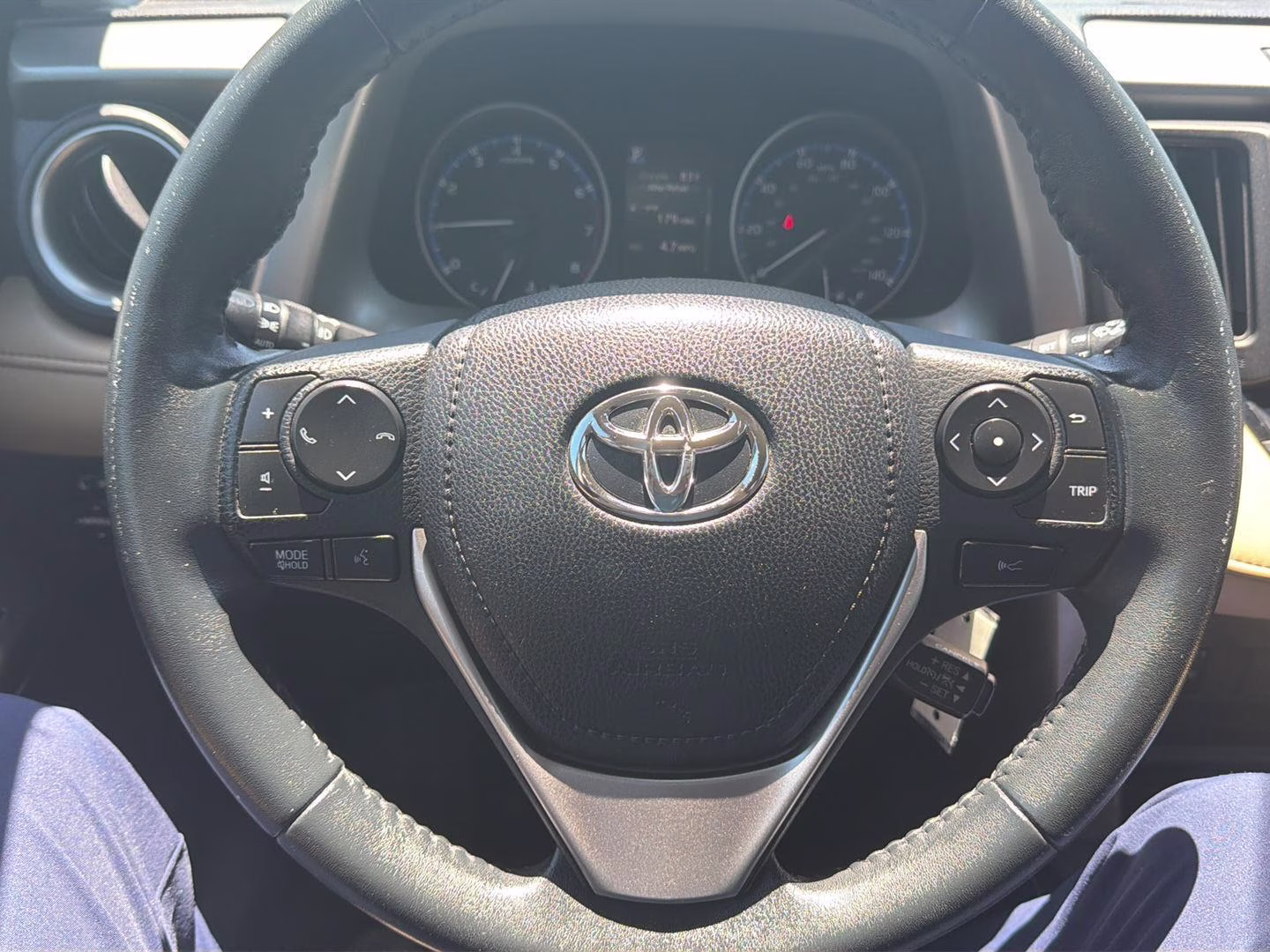 2017 Black Toyota RAV4 XLE AWD SUV