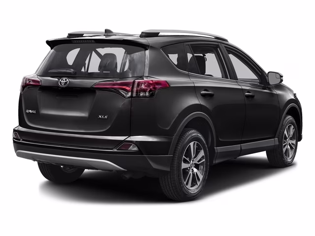 2017 Black Toyota RAV4 XLE AWD SUV