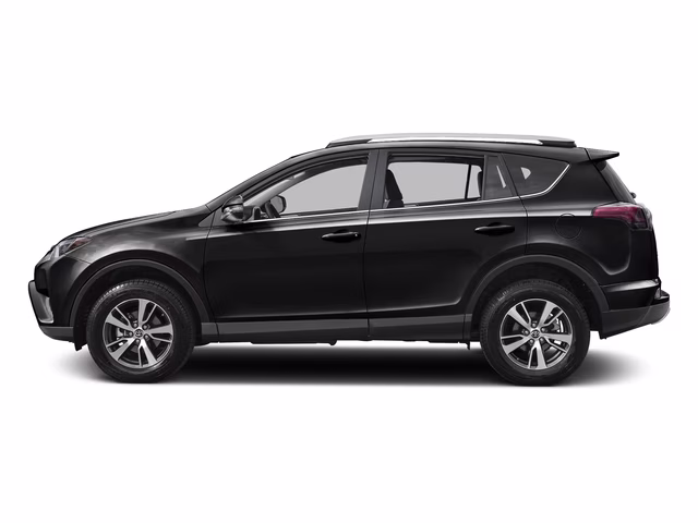 2017 Black Toyota RAV4 XLE AWD SUV