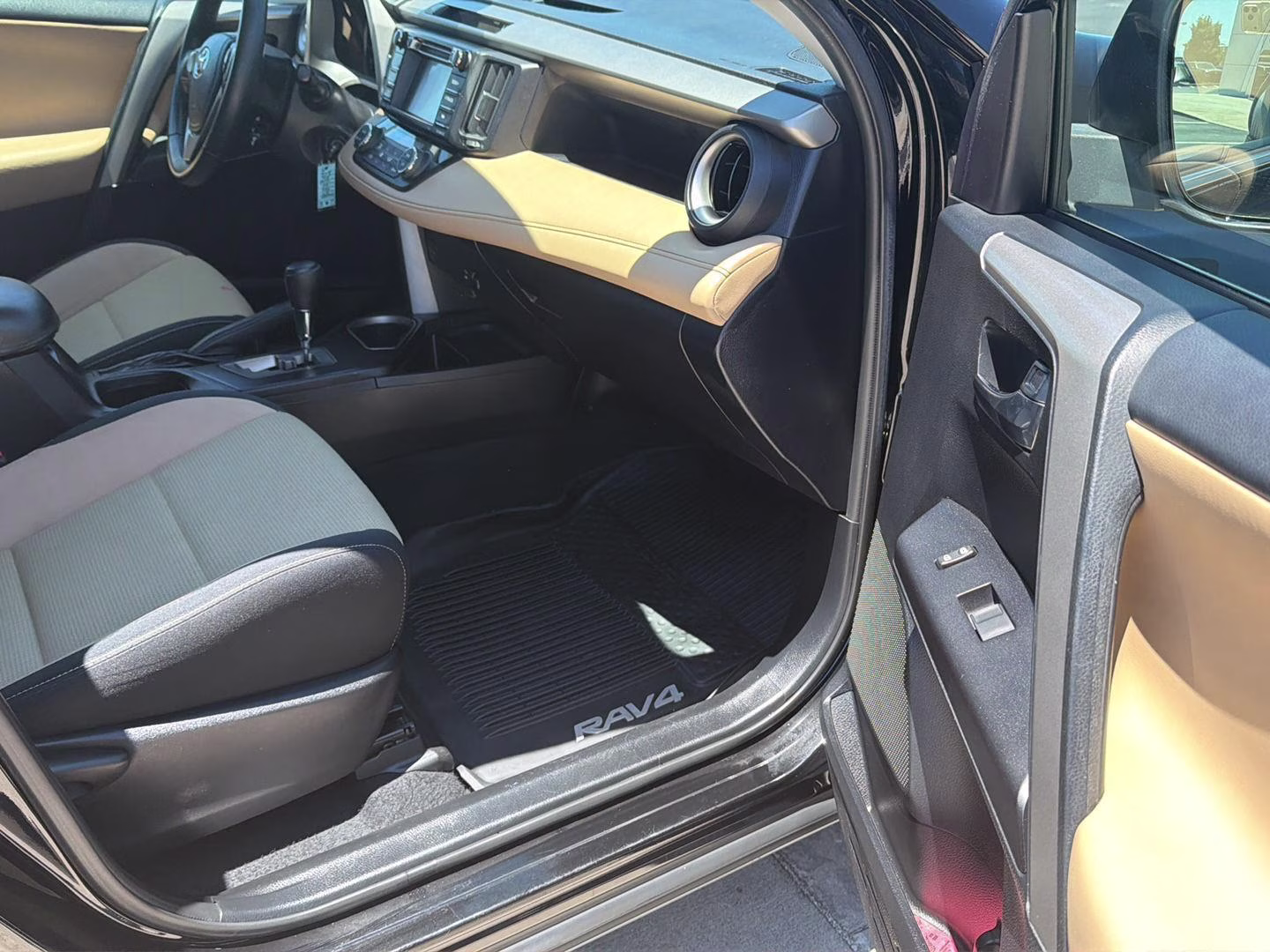 2017 Black Toyota RAV4 XLE AWD SUV