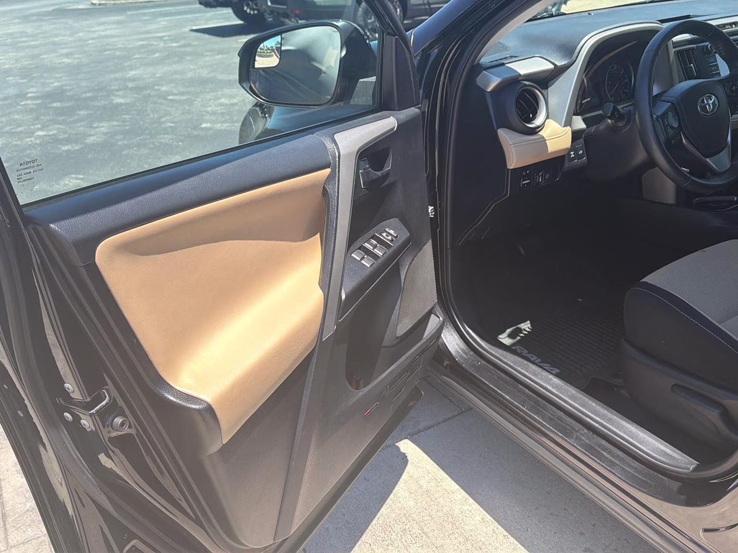 2017 Black Toyota RAV4 XLE AWD SUV