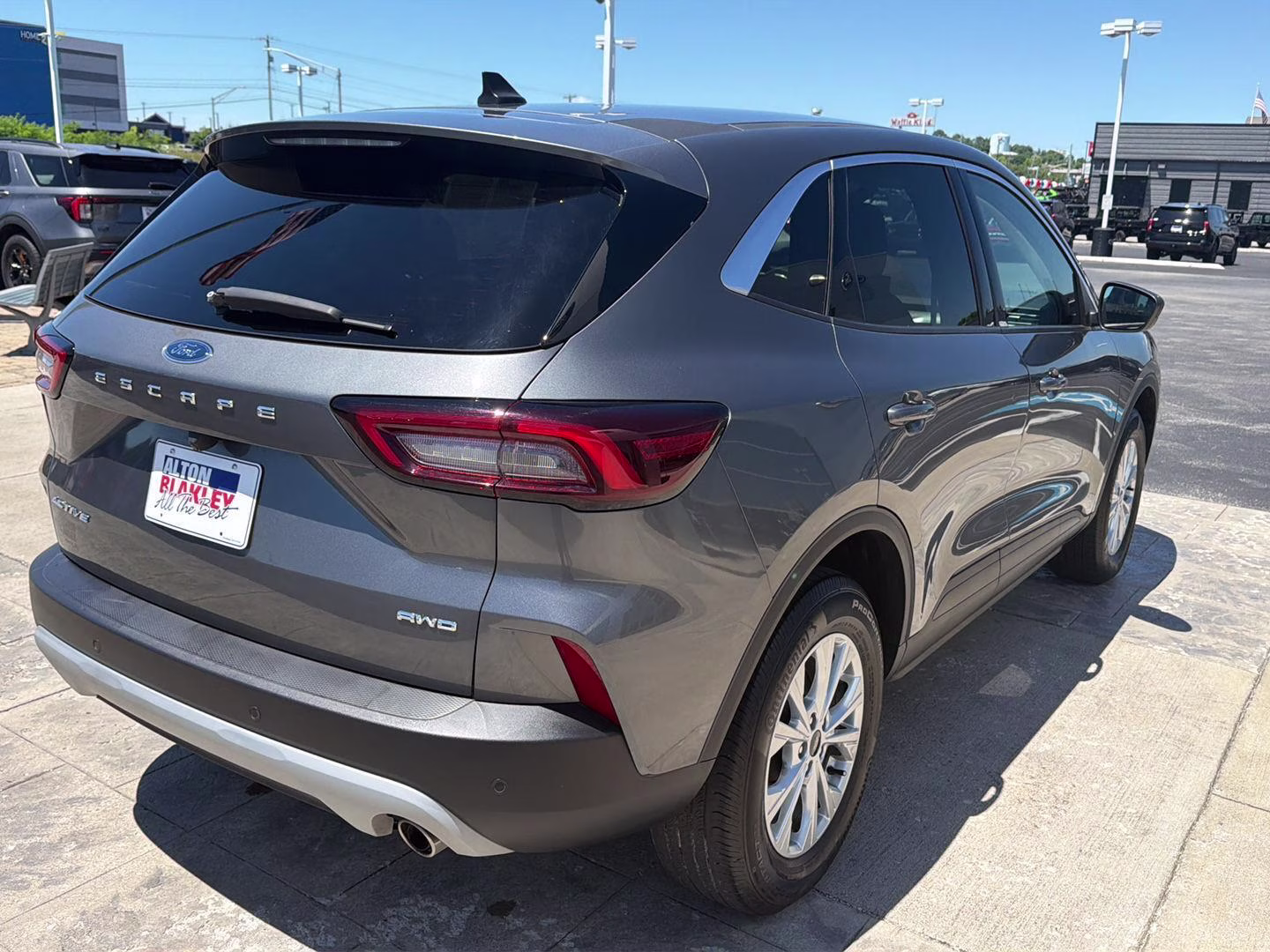 2024 Carbonized Gray Ford Escape Active AWD SUV