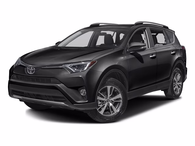 2017 Black Toyota RAV4 XLE AWD SUV