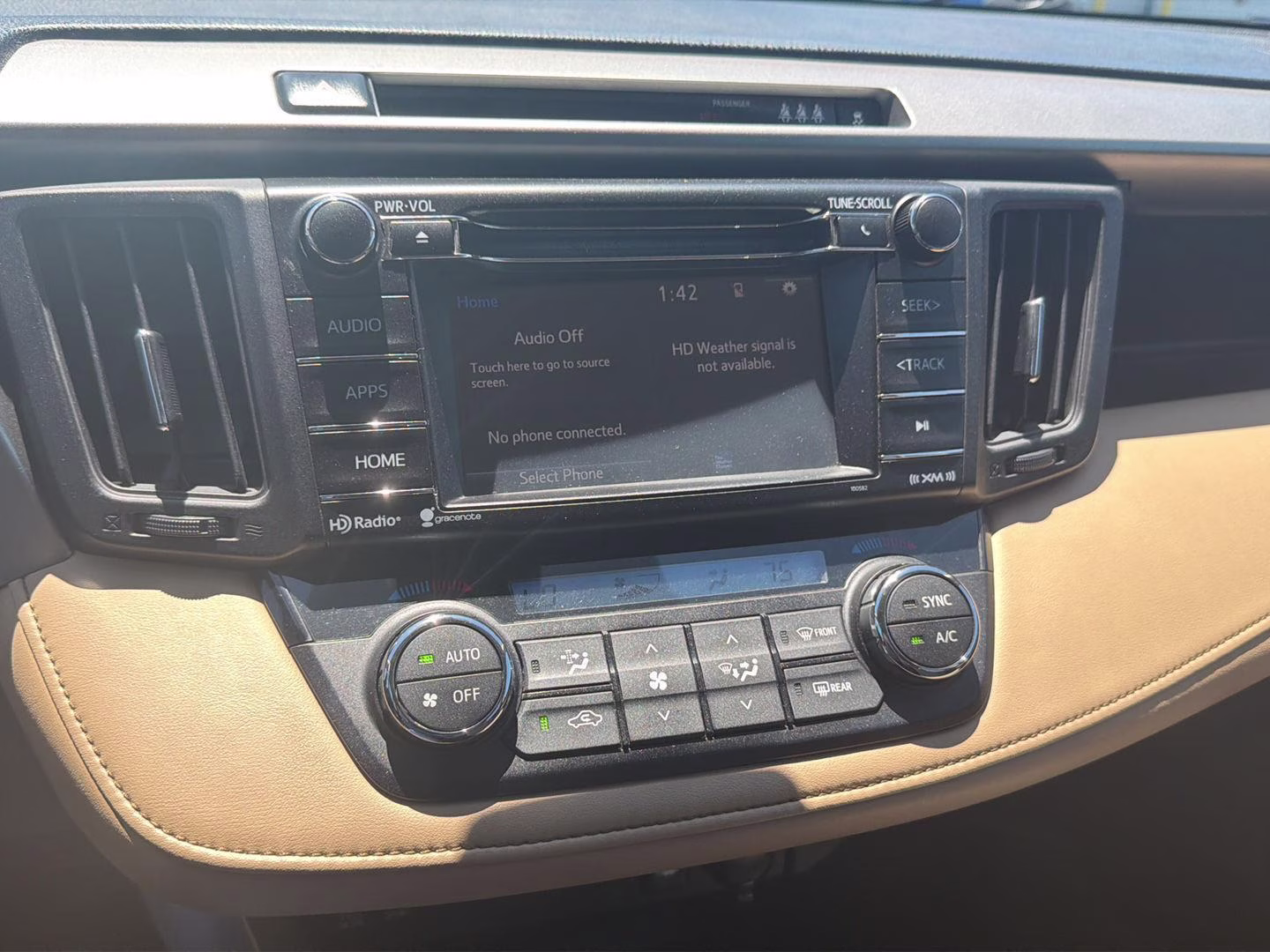 2017 Black Toyota RAV4 XLE AWD SUV