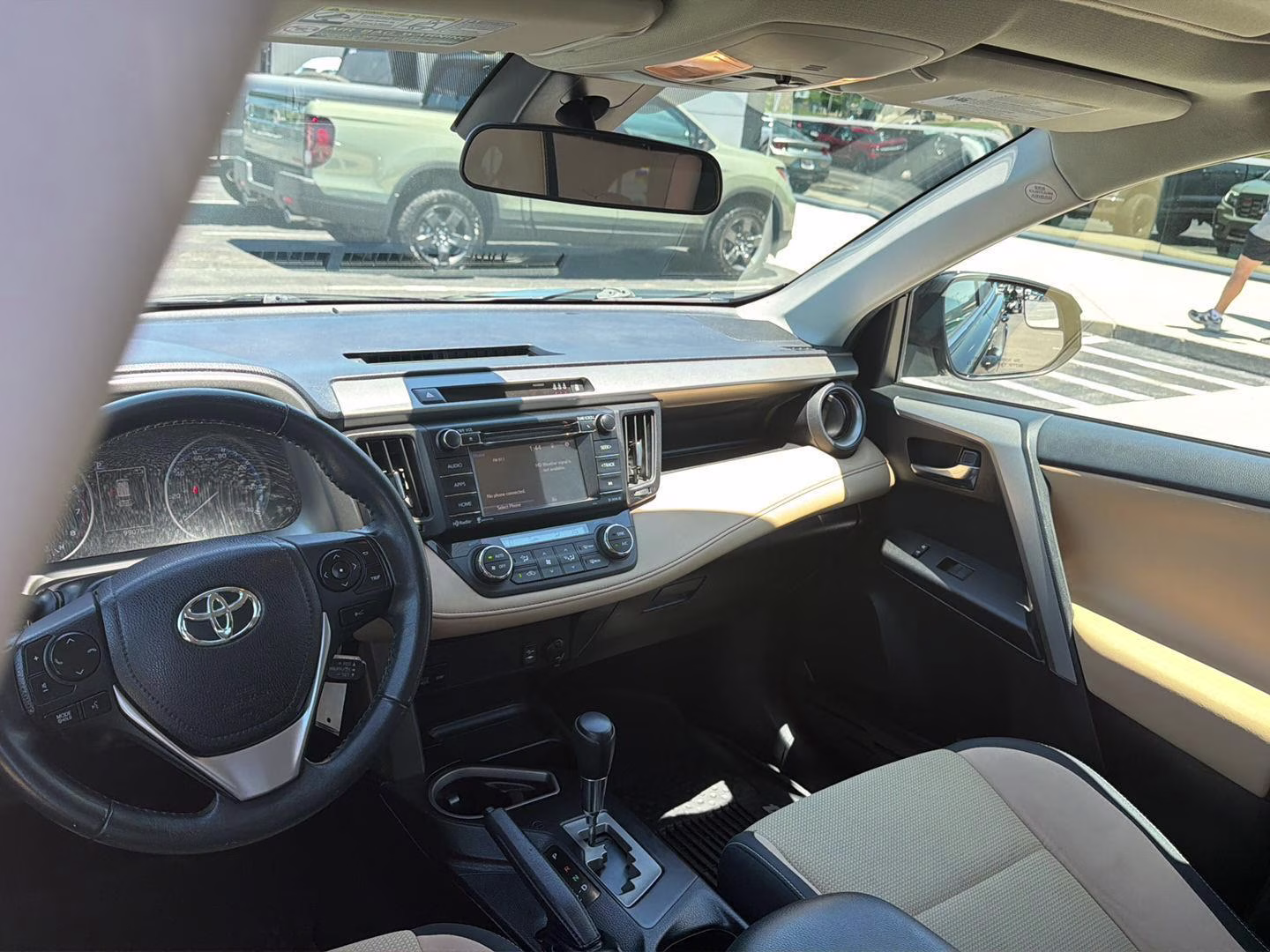 2017 Black Toyota RAV4 XLE AWD SUV