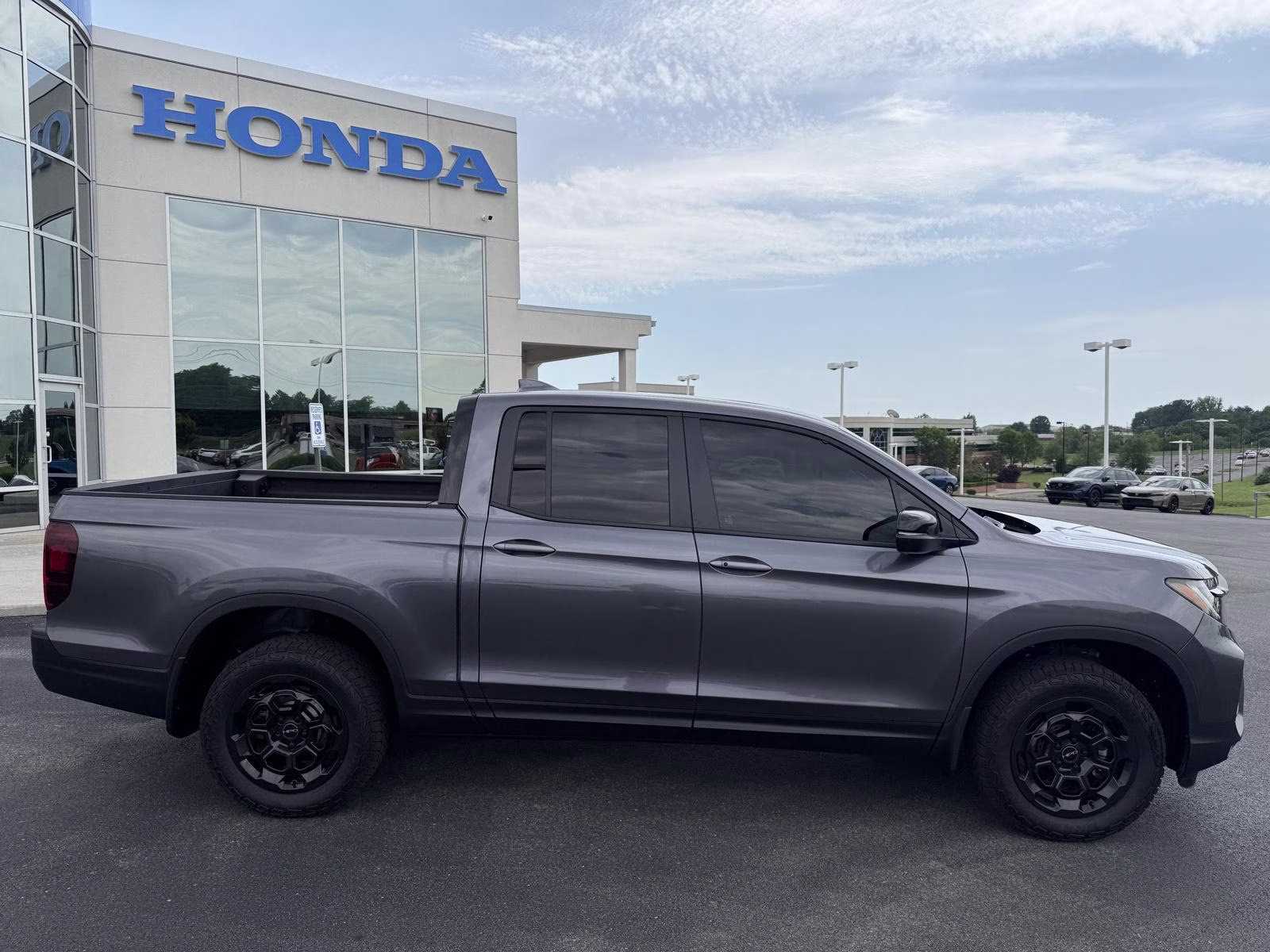 2026 Modern Steel Metallic Honda Ridgeline TrailSport+ AWD Truck