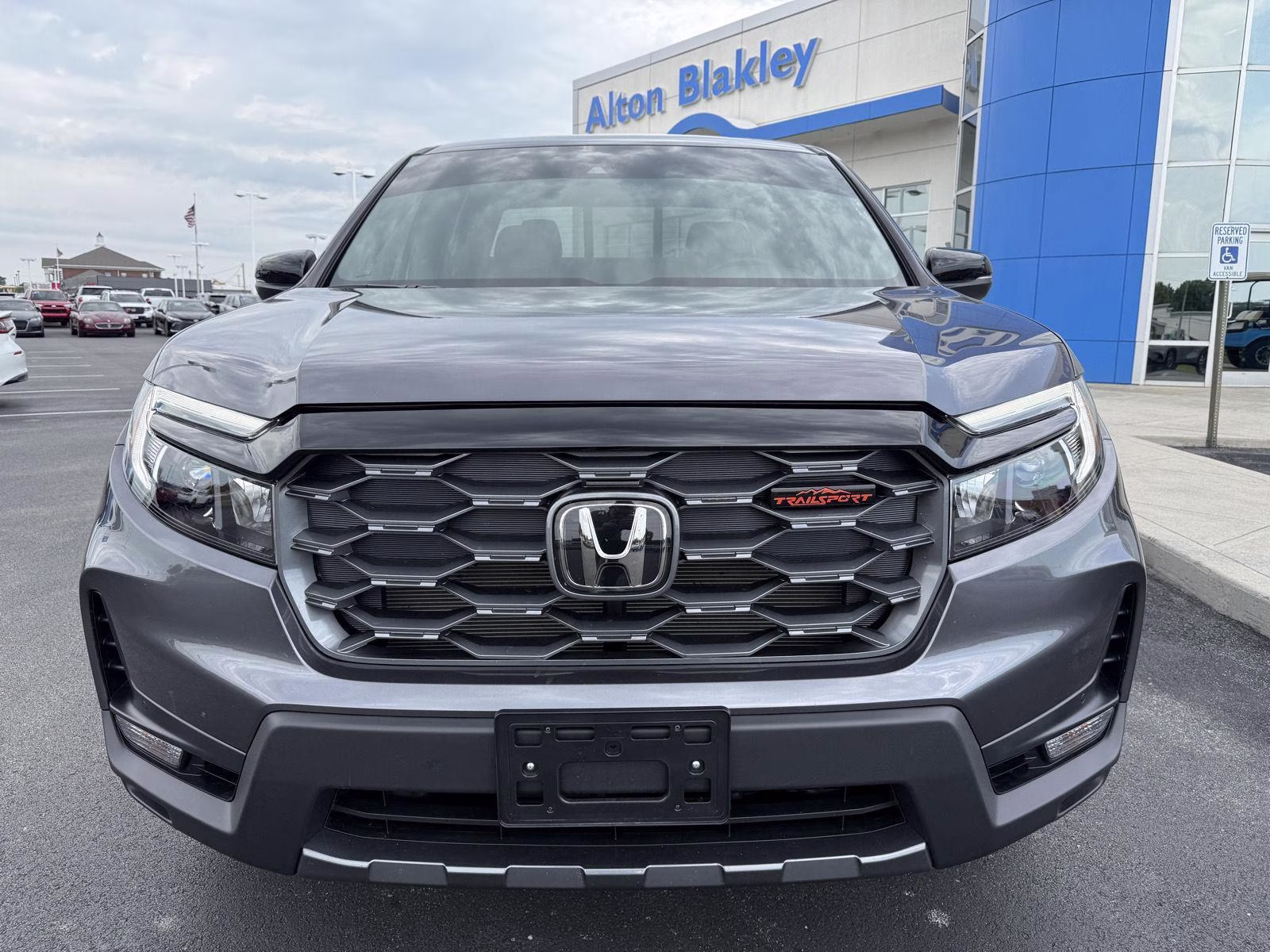 2026 Modern Steel Metallic Honda Ridgeline TrailSport+ AWD Truck