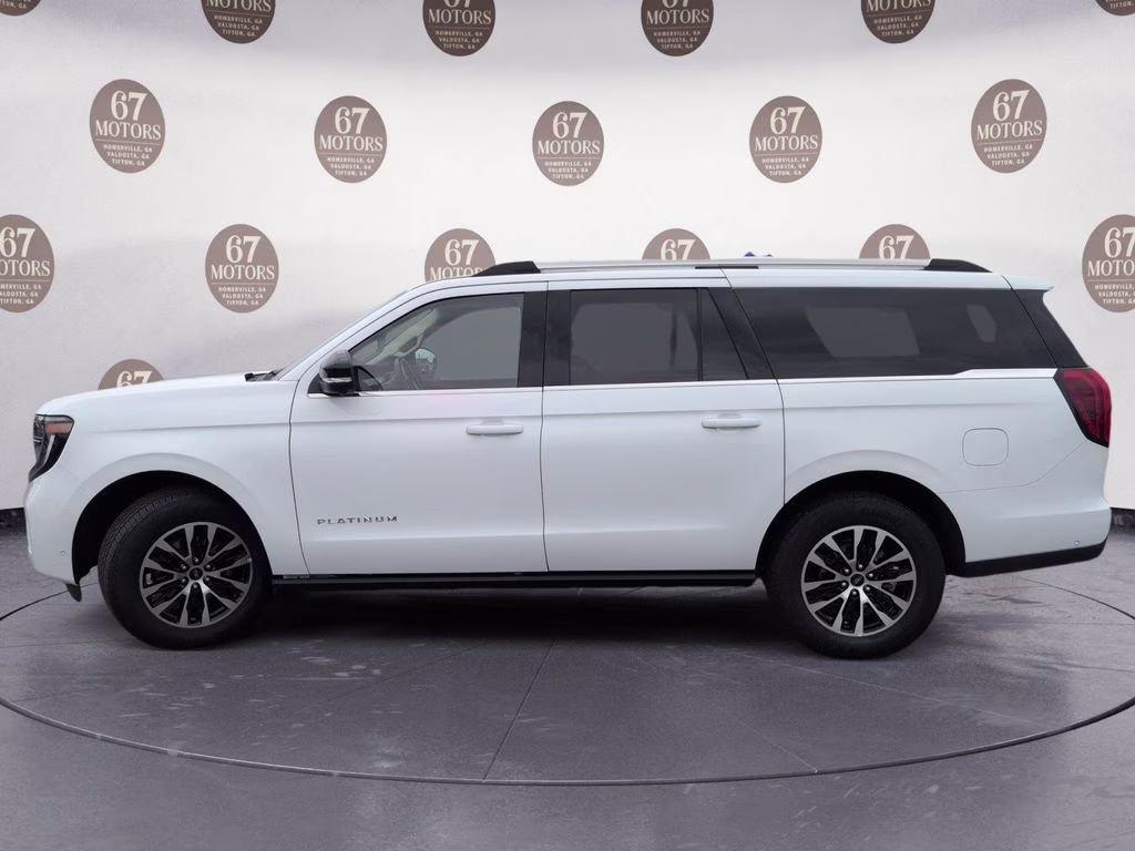 2025 Oxford White Ford Expedition Max Platinum 4X4 SUV