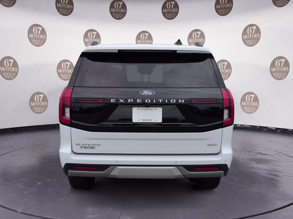 2025 Oxford White Ford Expedition Max Platinum 4X4 SUV