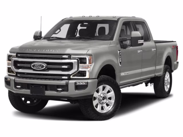 2022 Silver Metallic Ford Super Duty F-250 SRW Platinum 4X4 Truck