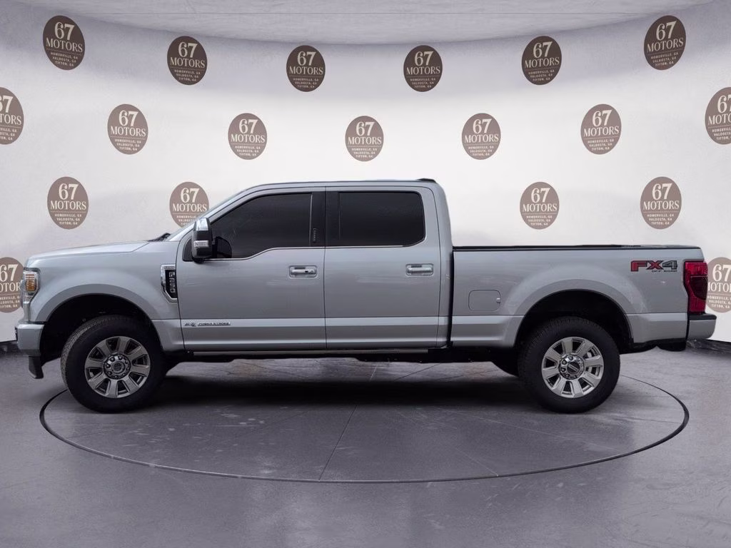 2022 Silver Metallic Ford Super Duty F-250 SRW Platinum 4X4 Truck